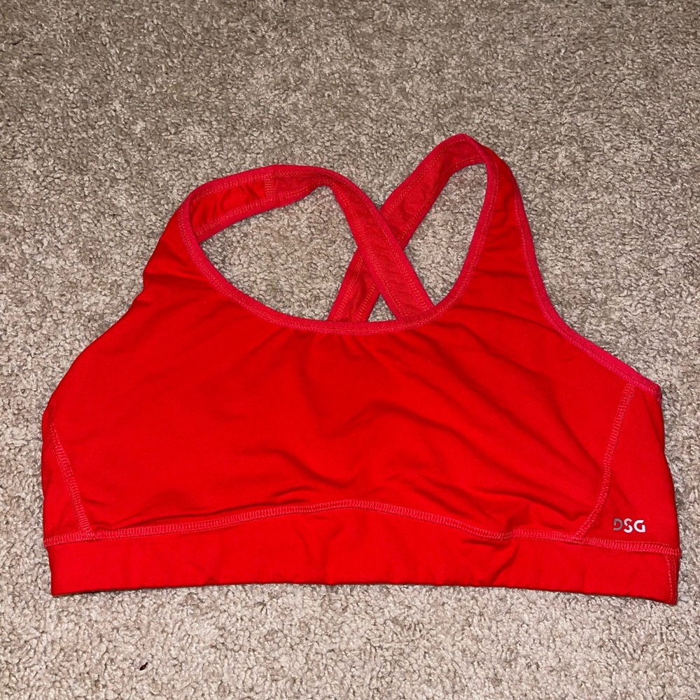 Dicks sporting goods red sports bra XL